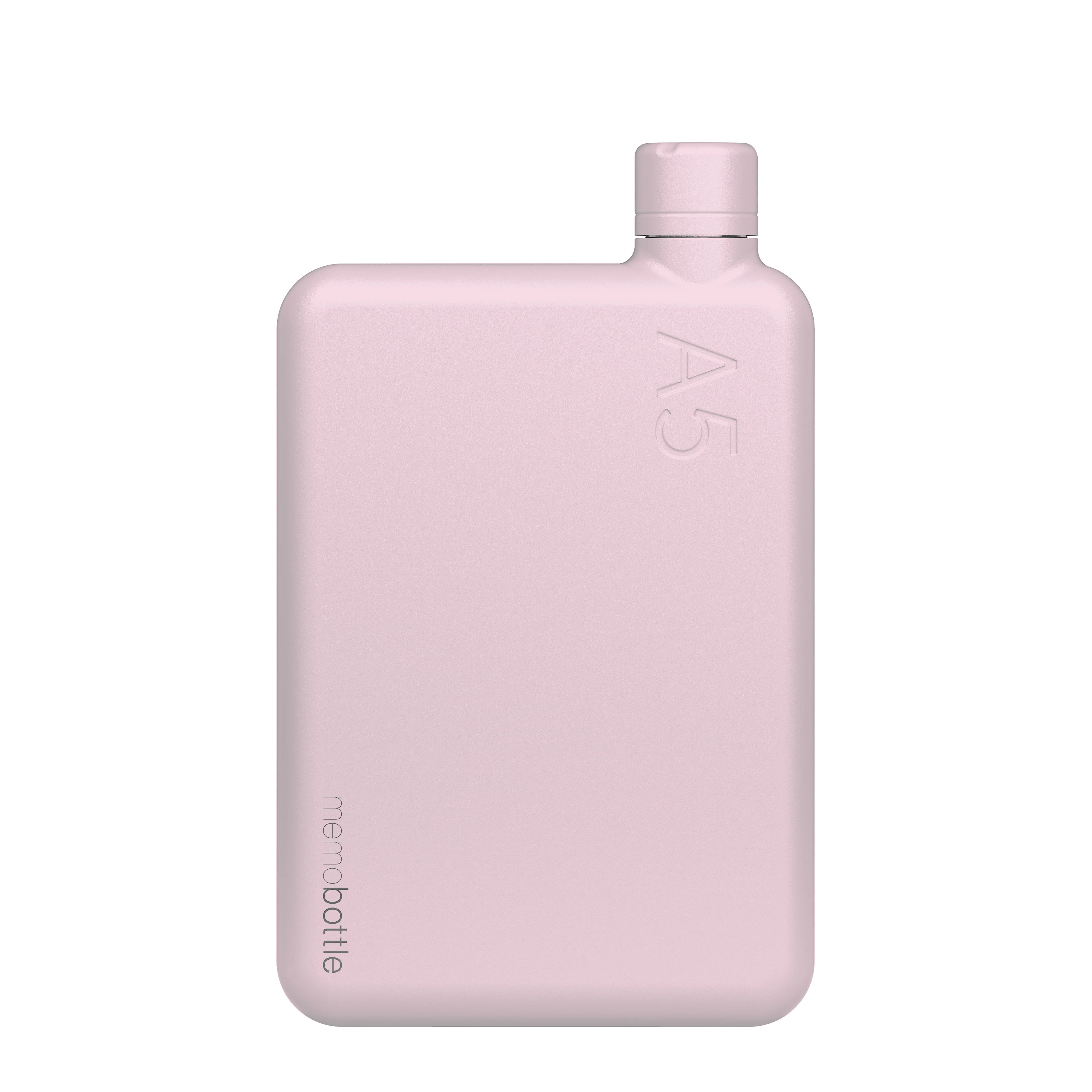 A5 memobottle (Stainless Steel) – Pink Salt