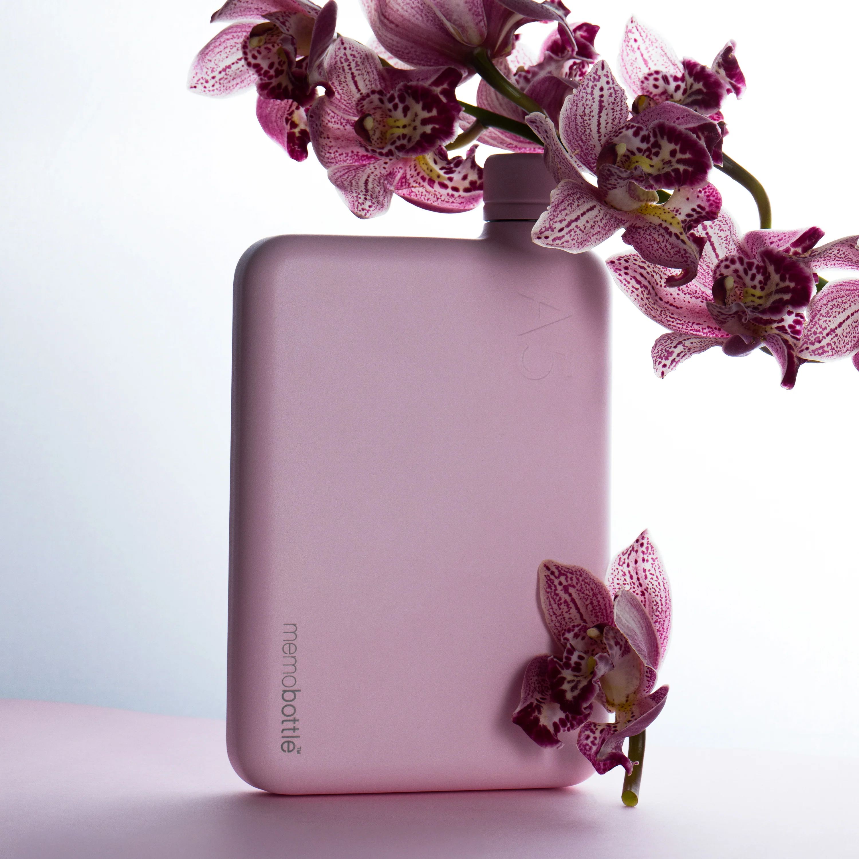 A5 memobottle (Stainless Steel) – Pink Salt - Image 3