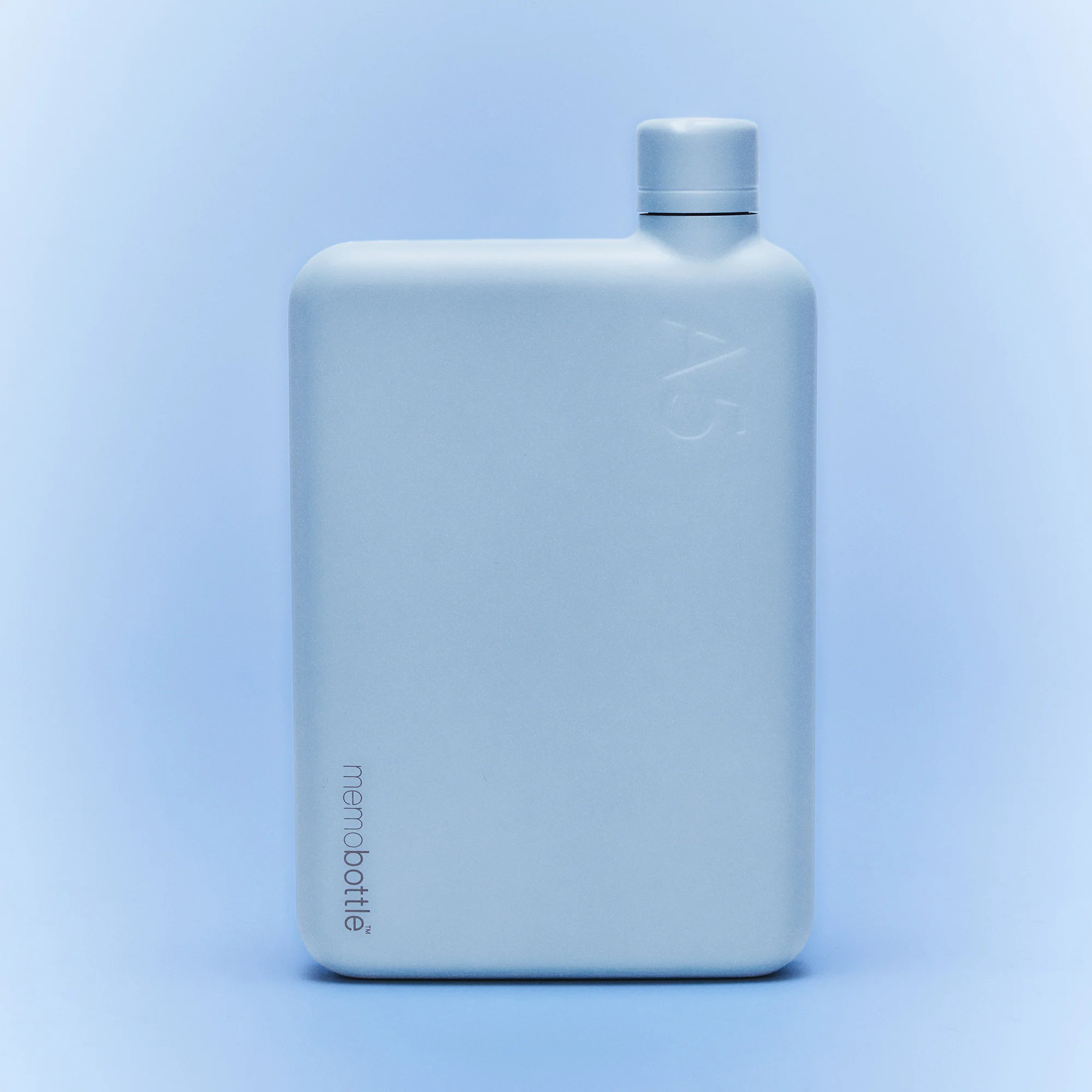 A5 memobottle (Stainless Steel) – Powder Blue - Image 2
