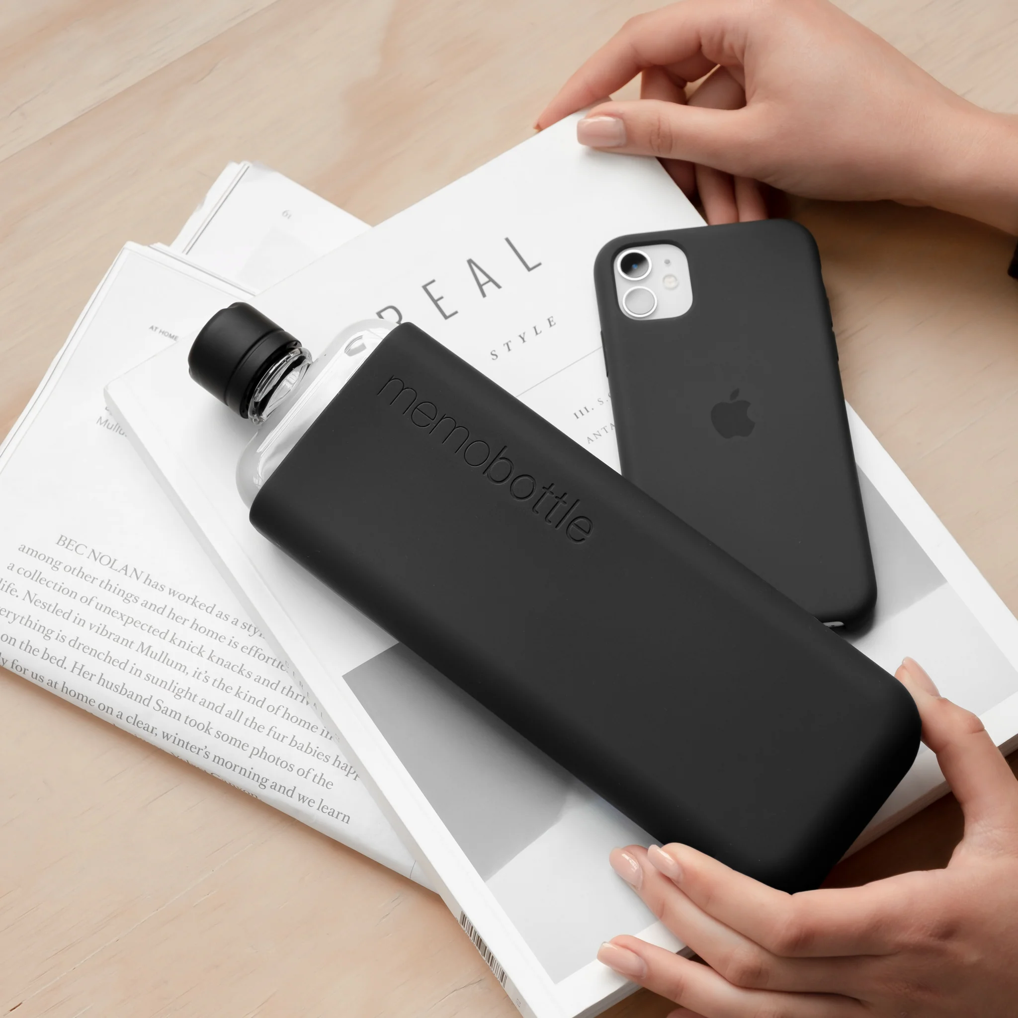 Matte Black Lid (Original memobottle) - Image 3